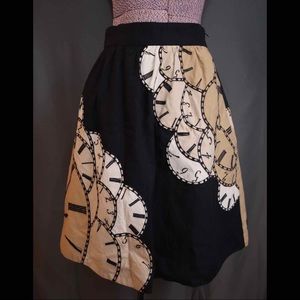 Anthropologie Clock Skirt